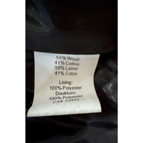 Vintage Icelandic Design Green Wool Blend Button Close Cardigan Women's XL FLAW - Picture 6 of 7